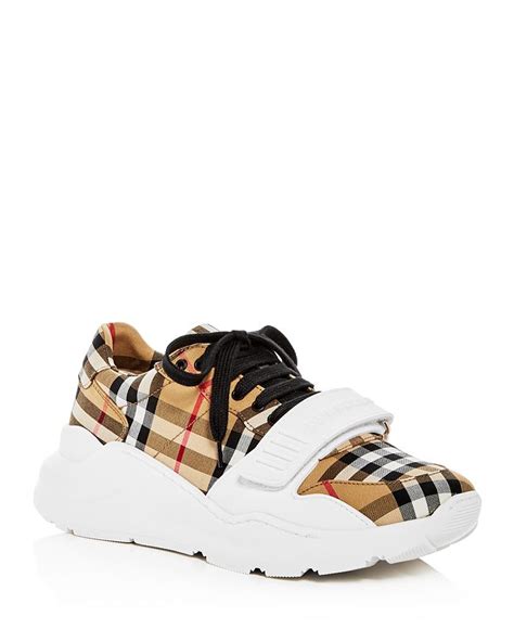 burberry sneakers velcro|Burberry Sneakers for Women .